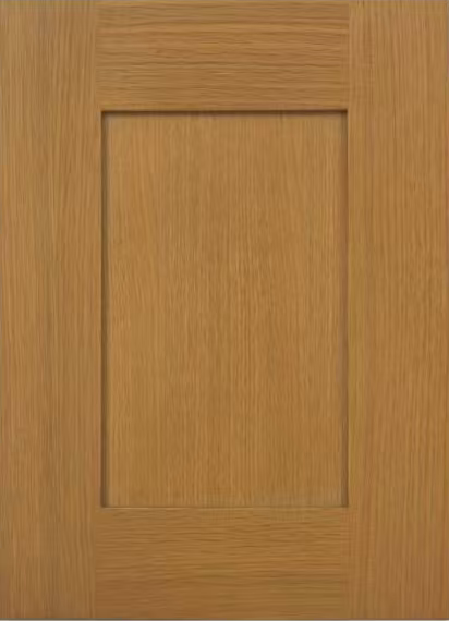 Oak Shaker cabinet door swatch